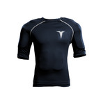 Weighted Compression Shirt // Steel Blue (XL)