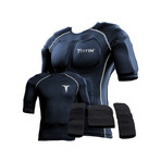 Weighted Compression Shirt // Steel Blue (Small)