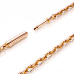 1/4" Audio Necklace (Black Ruthenium)