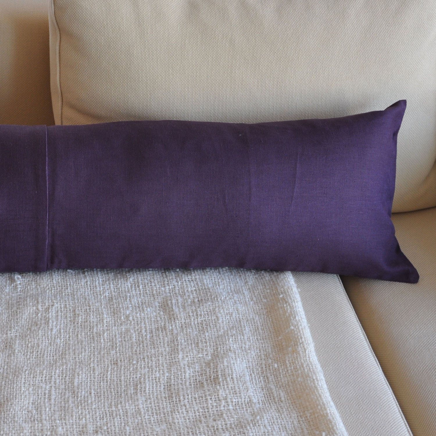 Jensen Accent Pillow With Insert // Eggplant (Small) - Modernplum - Touch of Modern