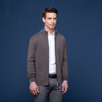 Merino Milano Stitch Jacket // Mocha (Euro: 48)