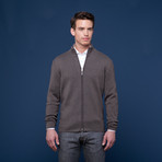 Merino Milano Stitch Jacket // Mocha (Euro: 48)