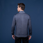 Vintage Merino Zip Jacket // Slate (Euro: 50)