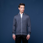 Vintage Merino Zip Jacket // Slate (Euro: 50)