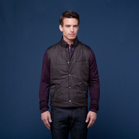 Wool Reversible Snap Vest (Euro: 50)