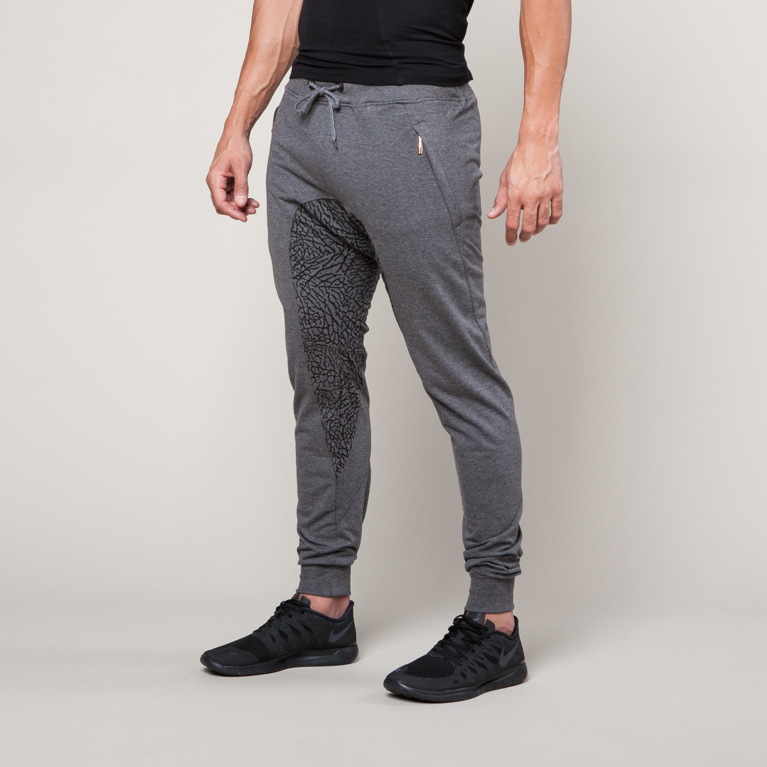 elephant print joggers