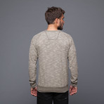 Rusty Crew Neck Sweater // Oatmeal (M)