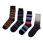 Aztec Frame of Mind Socks Combo // Set of 4