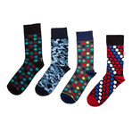 Dots Galore Socks Combo // Set of 4