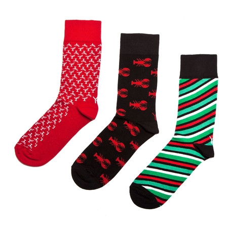 My Kind of Holiday Socks Combo // Set of 3