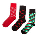 My Kind of Holiday Socks Combo // Set of 3