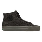 Center Hi Paisley // Black (US: 9.5)