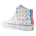 PF Flyers // Center Hi // White Print (US: 9)