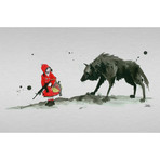 Red Riding Hood (8"W x 12"H x 2"D)