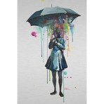 Lora Zombie // Rainy (12"H x 8"W x 2"D)