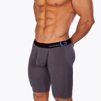 Boxer Brief 9 Inch Leg // Graphite (XL (42"-44"))