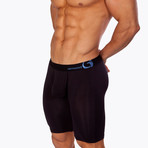 Boxer Brief 9 Inch Leg // Black (Large (38"-40"))