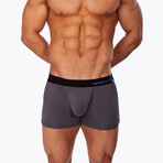 Boxer Brief 3 Inch Leg // Graphite (Medium (34"-36"))