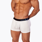 Boxer Brief 3 Inch Leg // White (XL (42"-44"))