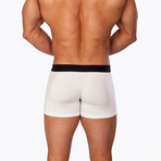 Boxer Brief 3 Inch Leg // White (XL (42"-44"))