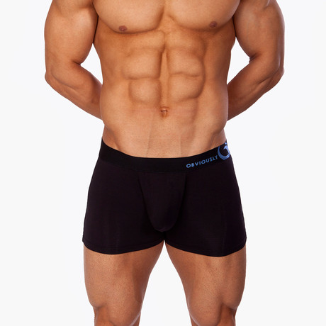 Boxer Brief 3 Inch Leg // Black (Small (30"-32"))