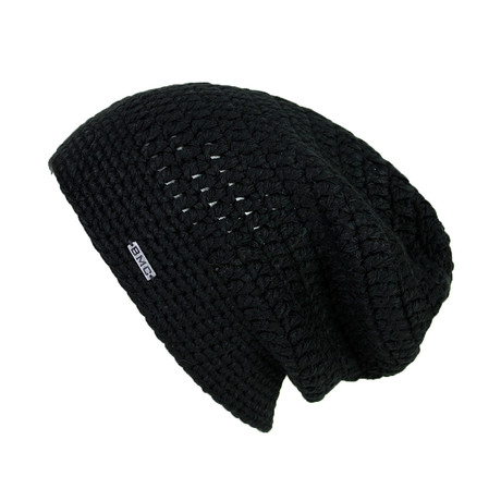 The Gloze Slouchy Beanie // Black