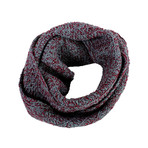 The Suspense Infinity Scarf // Grey & Port Marl