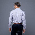 London Collection // Lavender Stripe + Purple Plaid Tie (2XL 18-18.5/36-37)