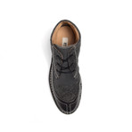 390g Leather Nylon Lace-Up // Black (Euro: 42)