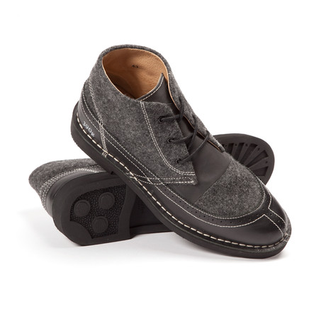 390g Leather Nylon Lace-Up // Black (Euro: 40)