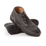 390g Leather Nylon Lace-Up // Black (Euro: 42)