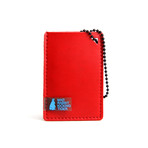 Daryl Card Holder // Triangles Harvard Crimson