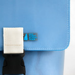 Kel Briefcase // Denim Blue