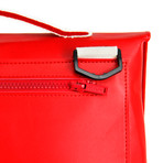 Kel Mini Briefcase // Big Red