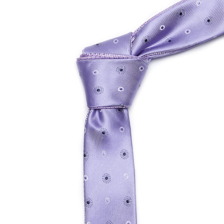 Purple Dots Tie