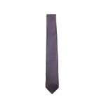 Purple Skinny Striped Tie