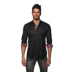 THOMAS Button-Up // Black (M)