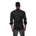 THOMAS Button-Up // Black (L)