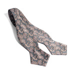 Paisley Bow Tie // Grey