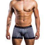 Gigo Rocks Boxer Brief // Gray (Large (34"-36"))