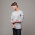 Cotton Fine Sweater // Pebble Slub (S)