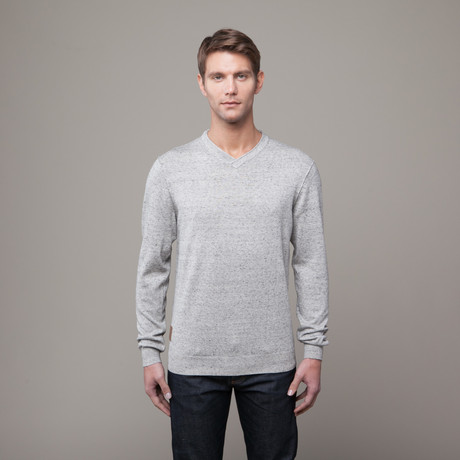 Cotton Fine Sweater // Pebble Slub (S)