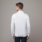 Shawl Collar Sweater // Eggshell (M)