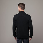 Shawl Collar Sweater // Black (S)