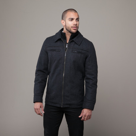 Melton Jacket // Charcoal (S)