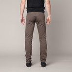Slim Jeans // Selvedge Chevron Brown (36WX34L)