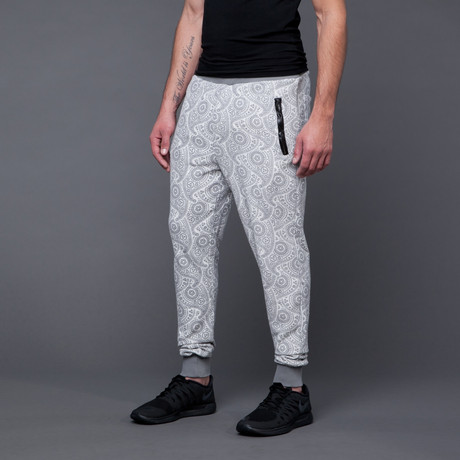 French Terry Jogger Pant // Paisley (M)