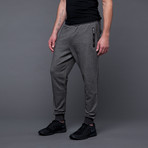 Marled French Terry Jogger // Grey (M)