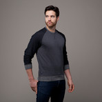 Bryce Raglan Crew Neck // Charcoal (M)