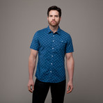 Cody Button-Up Shirt // Navy (XL)